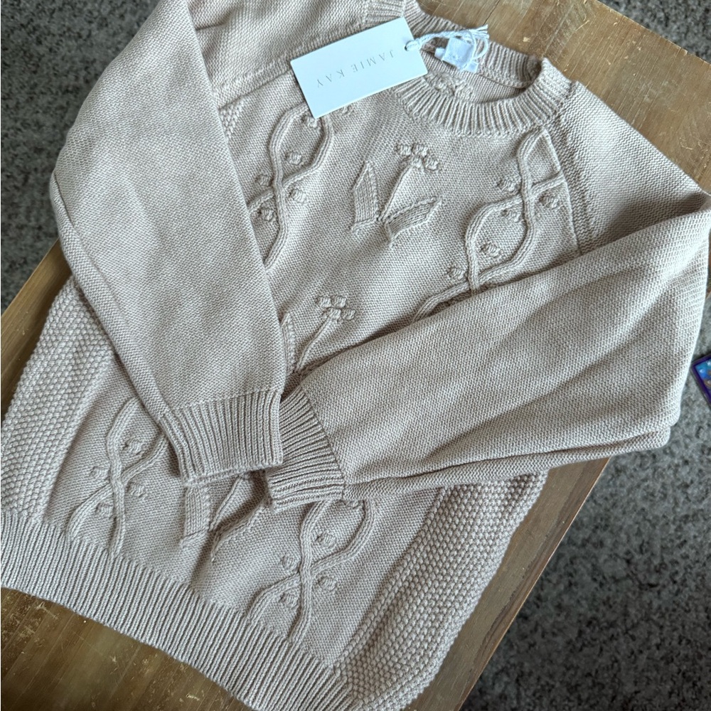 Jamie Kay Cream Kids Sweater